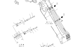 Шланг 07083-01220 Komatsu