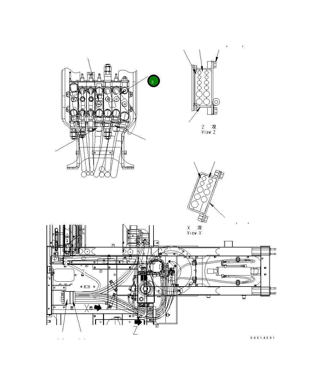 Шланг 10P-62-11960 Komatsu