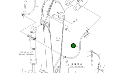 Шланг 07073-21A19 Komatsu