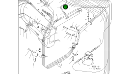Шланг 20T-62-84120 Komatsu