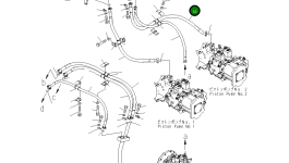 Шланг 07297-01219 Komatsu