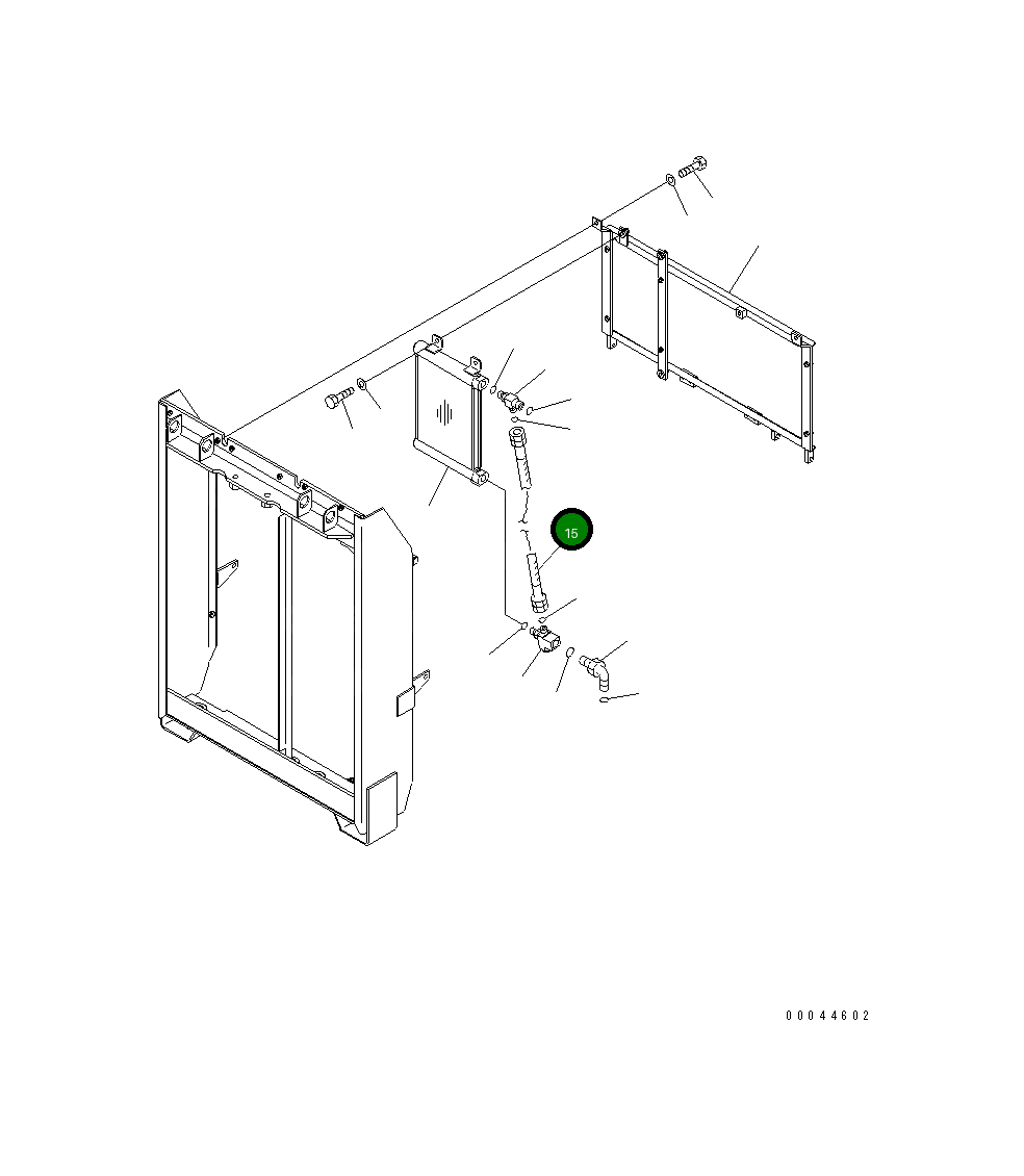 Шланг 02762-00403 Komatsu
