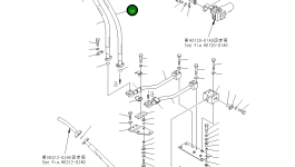 Шланг 07083-01414 Komatsu