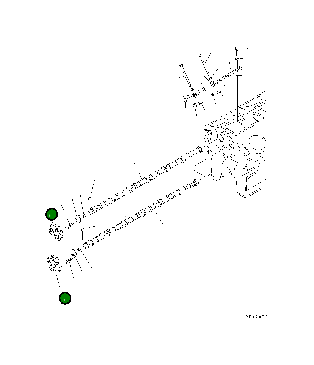 Шестерня,R.H. 6164-41-1310 Komatsu