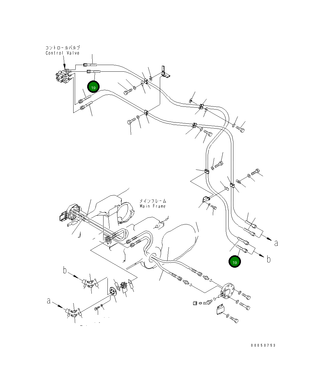Шланг 195-61-54471 Komatsu