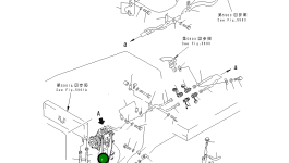 Шланг 154-911-1220 Komatsu