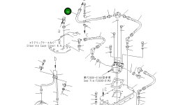 Шланг 07103-A0306 Komatsu