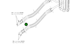 Шланг 20E-62-K4740 Komatsu