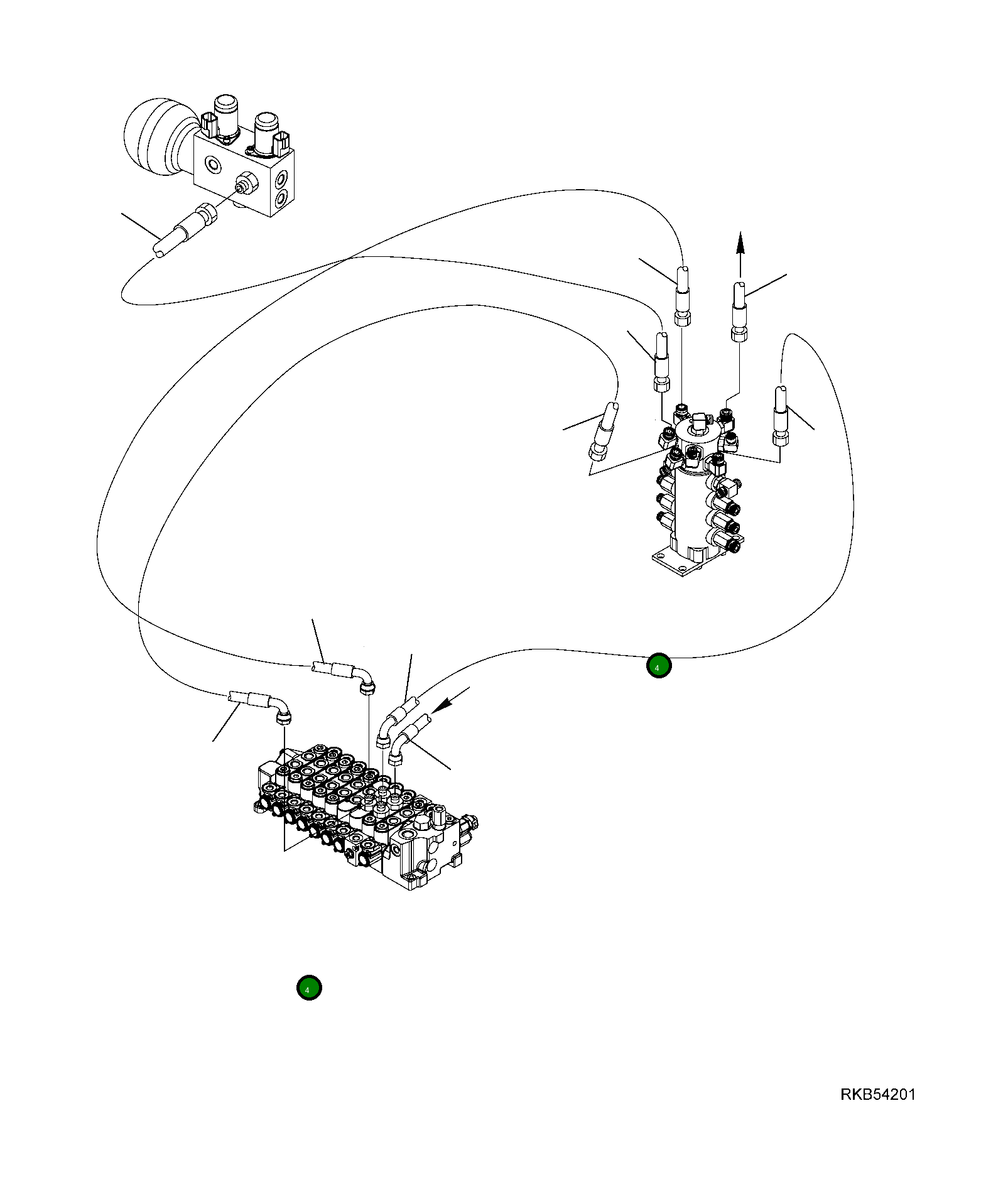 Шланг 20W-62-92770 Komatsu