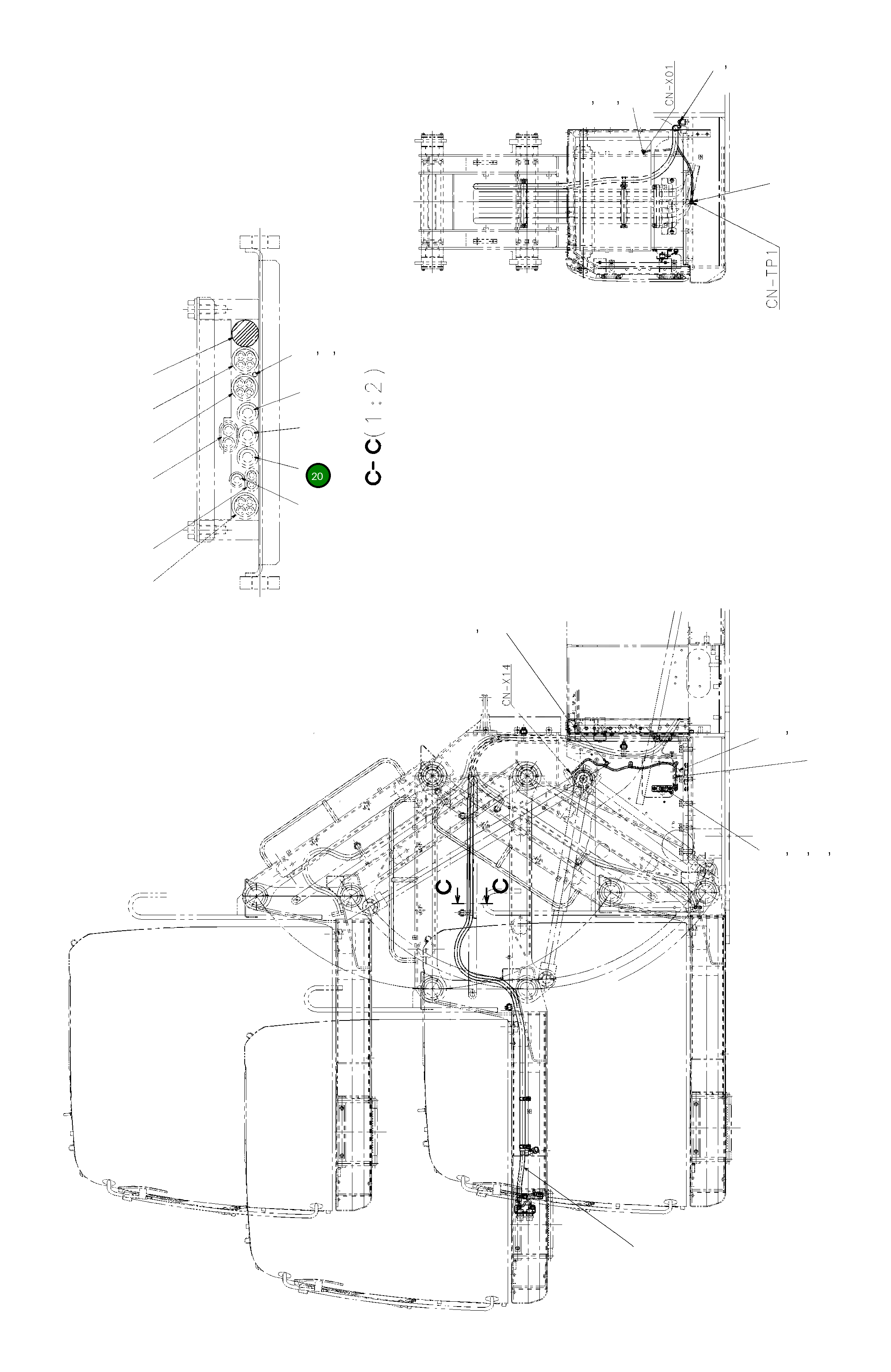 Шланг 20Y-81-08110 Komatsu