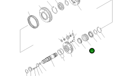 Шестерня 41E-15-12250 Komatsu