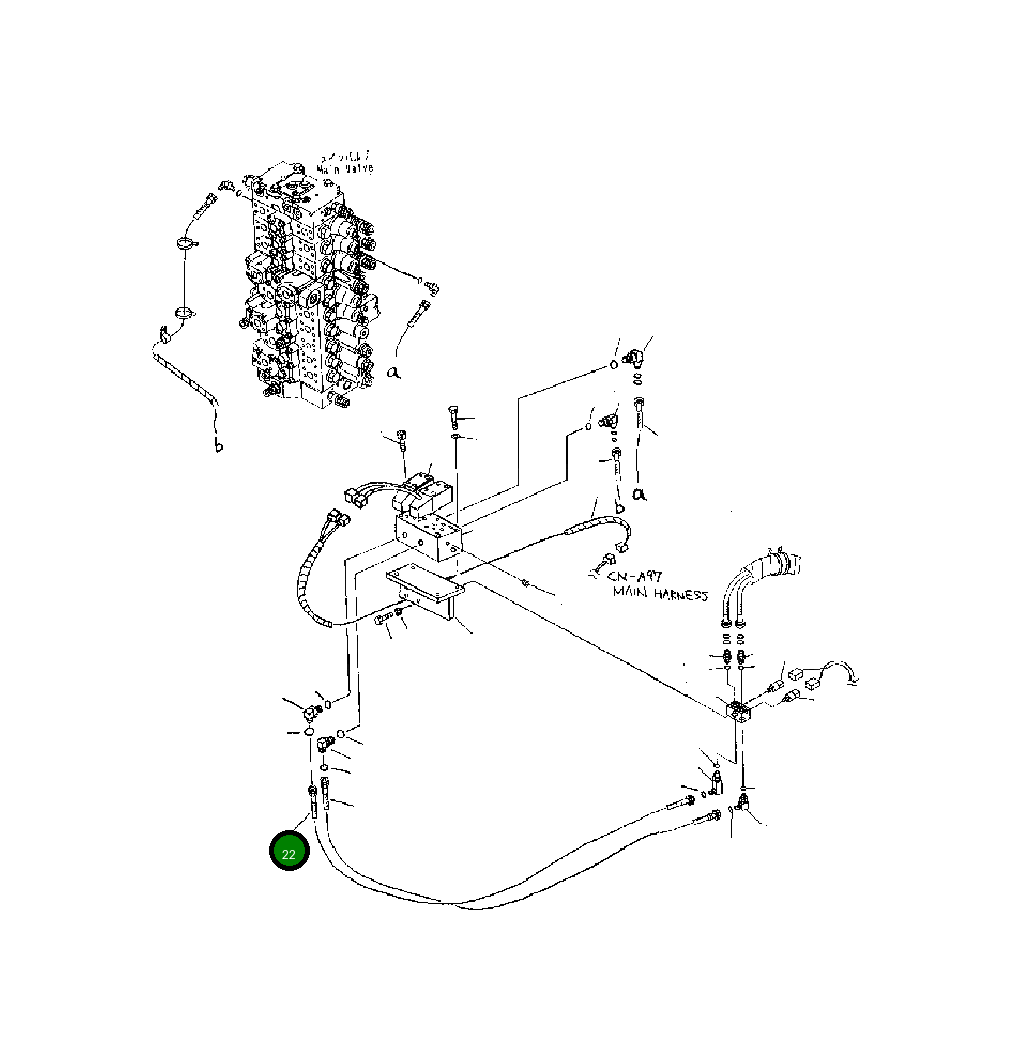 Шланг 02760002A3 Komatsu