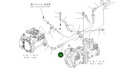 Шланг 17A-49-18331 Komatsu