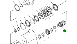 Шестерня, 1ST 419-15-12552 Komatsu
