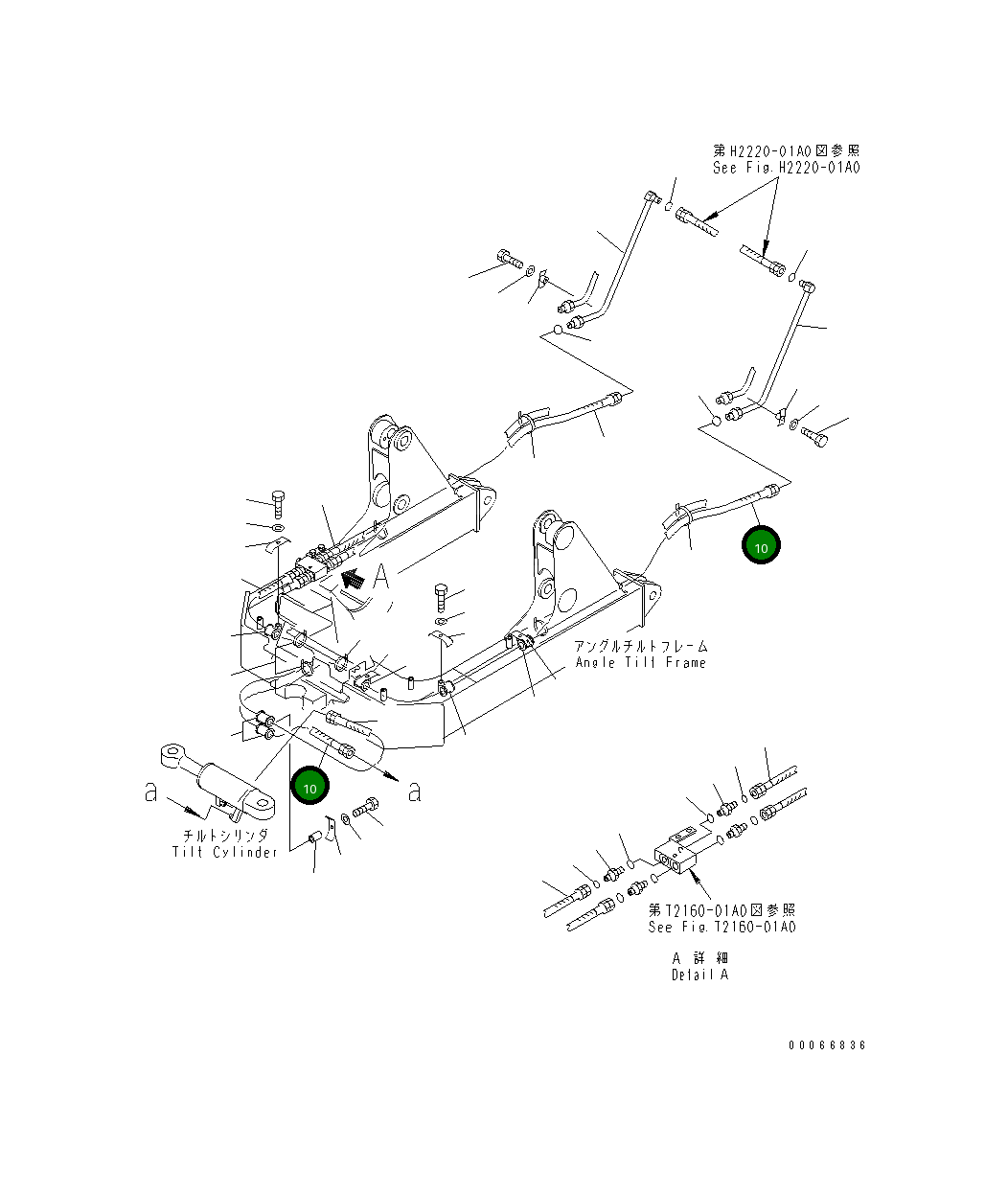 Шланг 104-62-57260 Komatsu