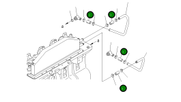 Шланг 1295144H1 Komatsu