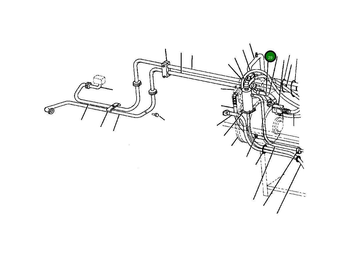 Шланг 1134 779 C2 Komatsu