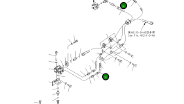 Шланг 14X-62-35432 Komatsu