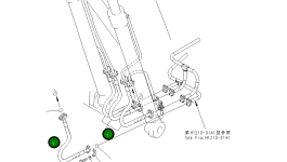 Шланг 206-62-K2550 Komatsu
