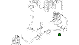 Шланг 07122-01217 Komatsu
