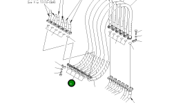 Шланг 20K-62-36350 Komatsu