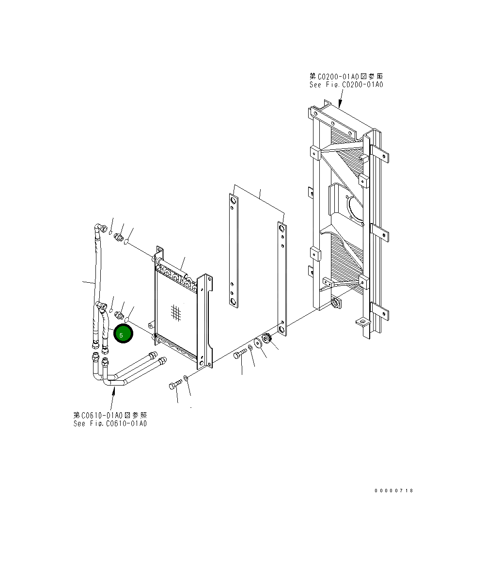 Шланг 02763-00403 Komatsu