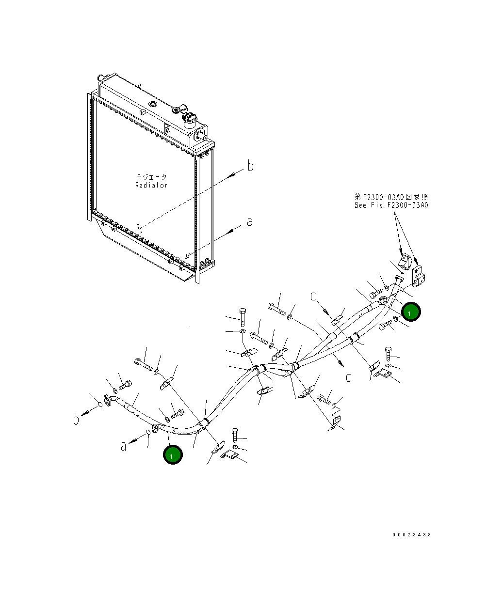 Шланг 154-49-72110 Komatsu