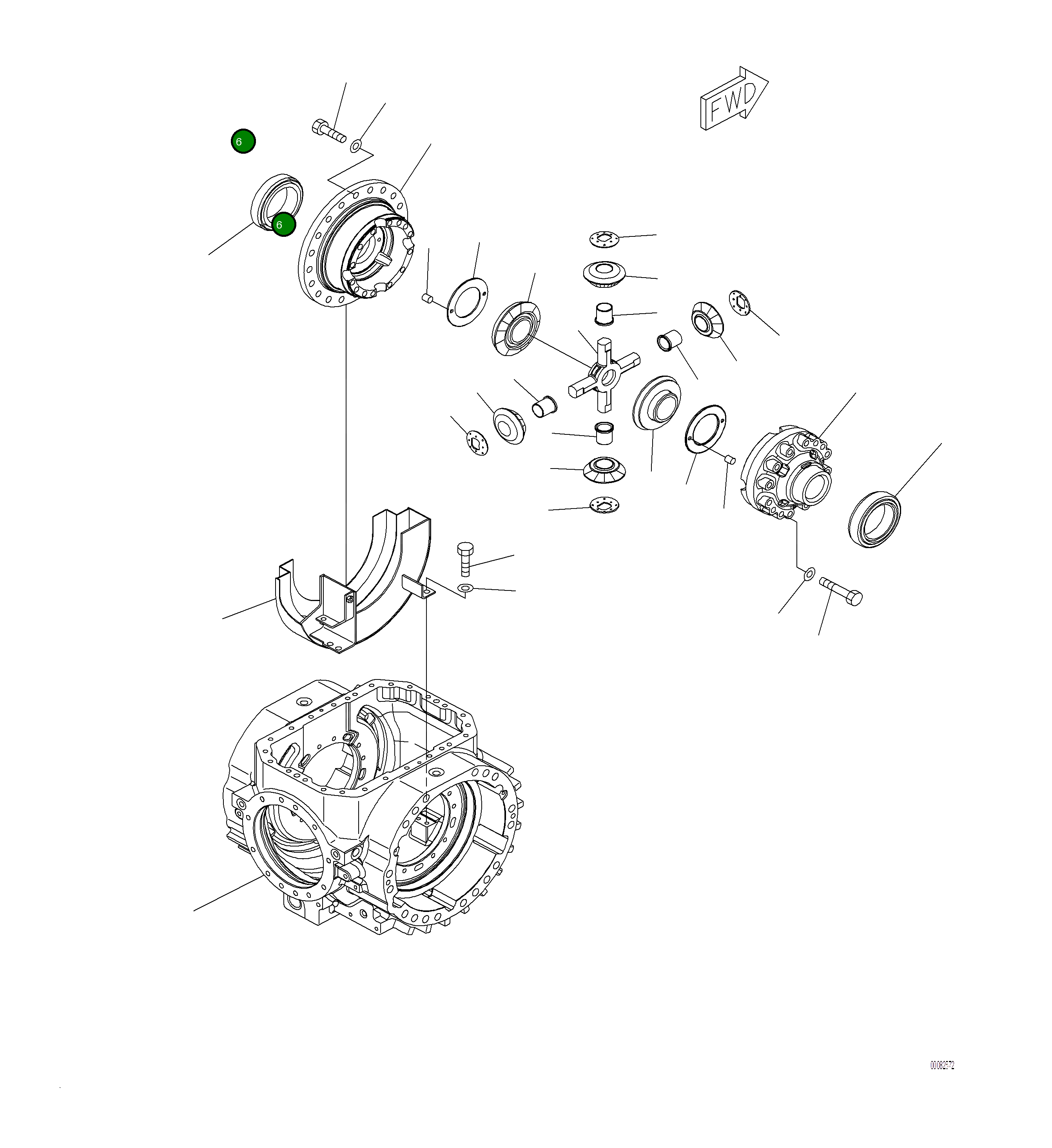 Шестерня 421-22-31530 Komatsu