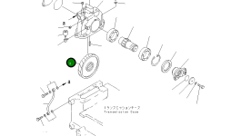 Шестерня 124-Y60-6120 Komatsu