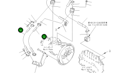Шланг 20Y-62-K3140 Komatsu