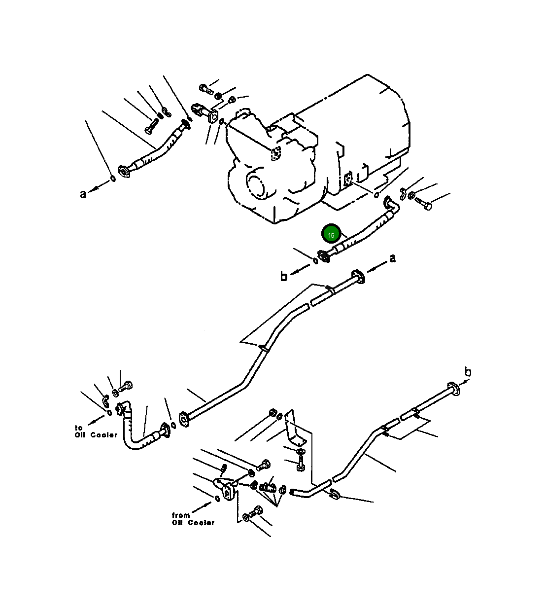 Шланг 07298-01408 Komatsu