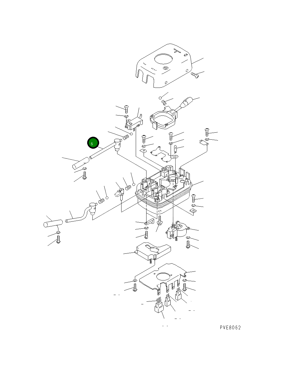 Рычаг, F-R 417-43-26150 Komatsu