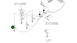 Шланг 20E-62-K3620 Komatsu