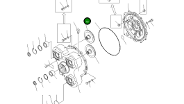 Шестерня 567-13-34210 Komatsu