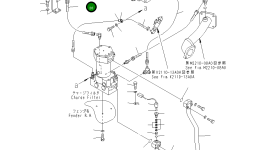 Шланг 17A-49-17951 Komatsu