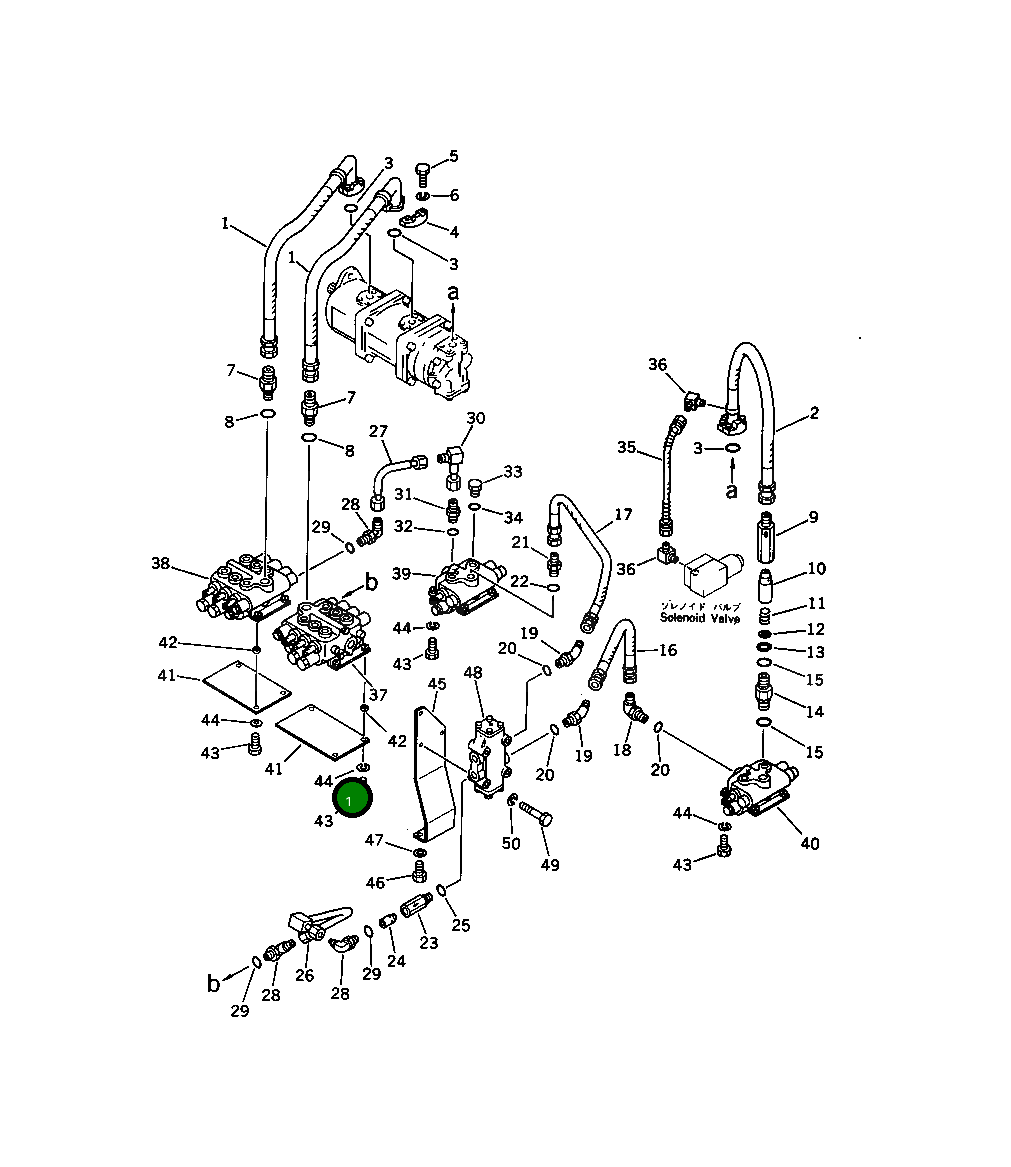 Шланг 201-62-41120 Komatsu