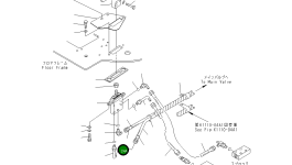 Шланг 07184-00231 Komatsu