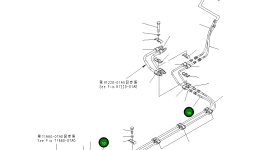 Шланг 07631-00320 Komatsu