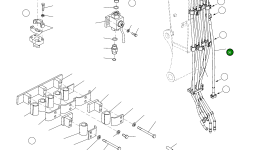 Шланг 20E-966-3160 Komatsu