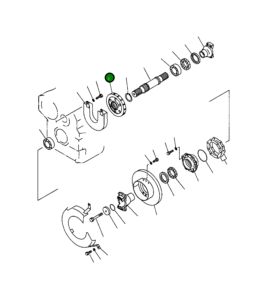 Шестерня 419-15-13810 Komatsu