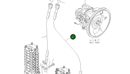 Шланг 07087-01011 Komatsu