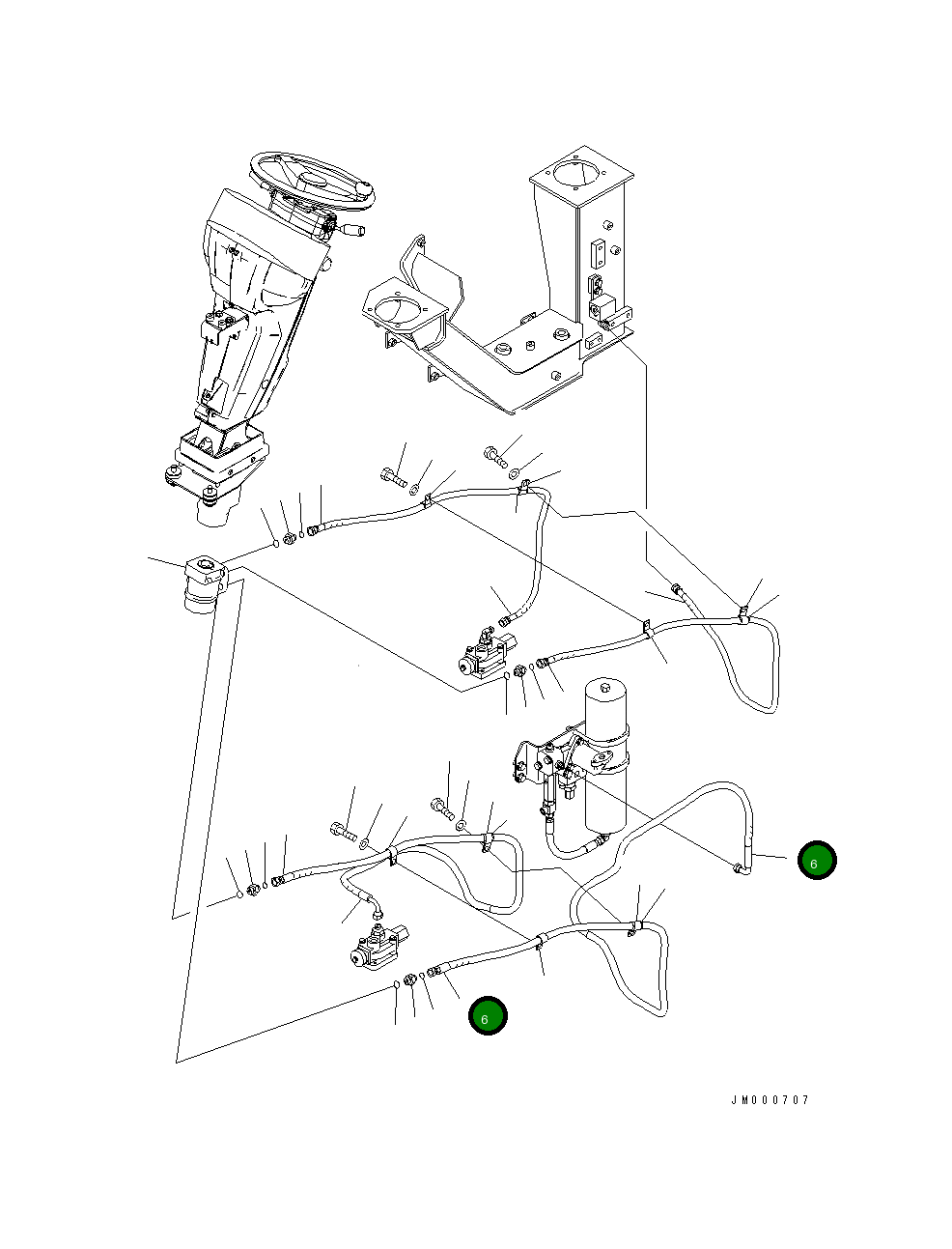 Шланг 02754-00329 Komatsu