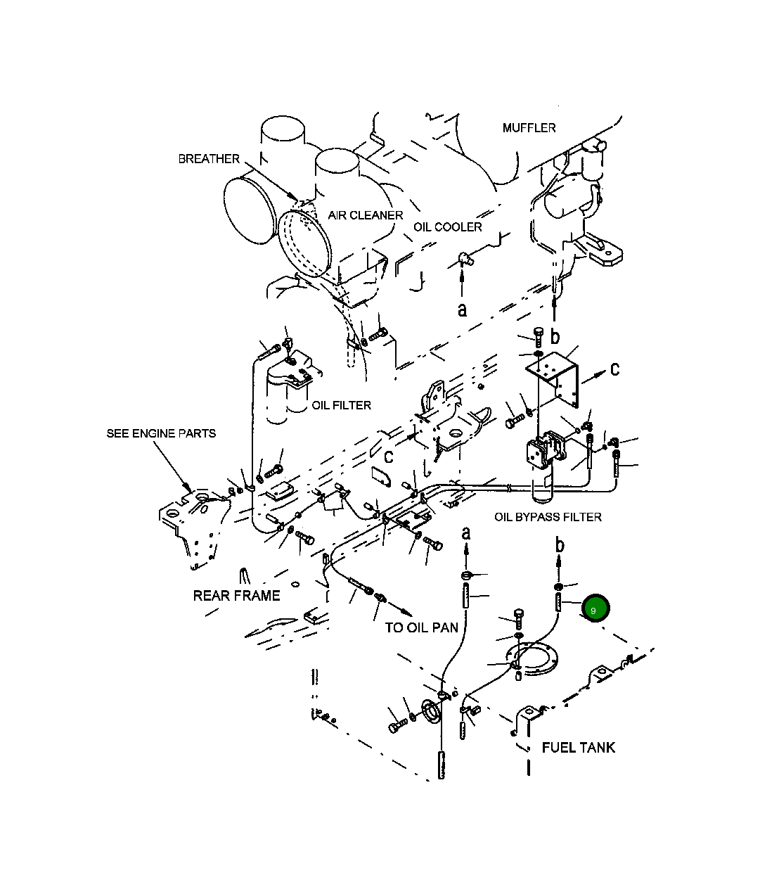 Шланг 09483-00312 Komatsu