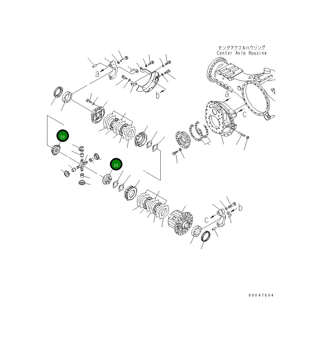 Шестерня 56D-22-27160 Komatsu