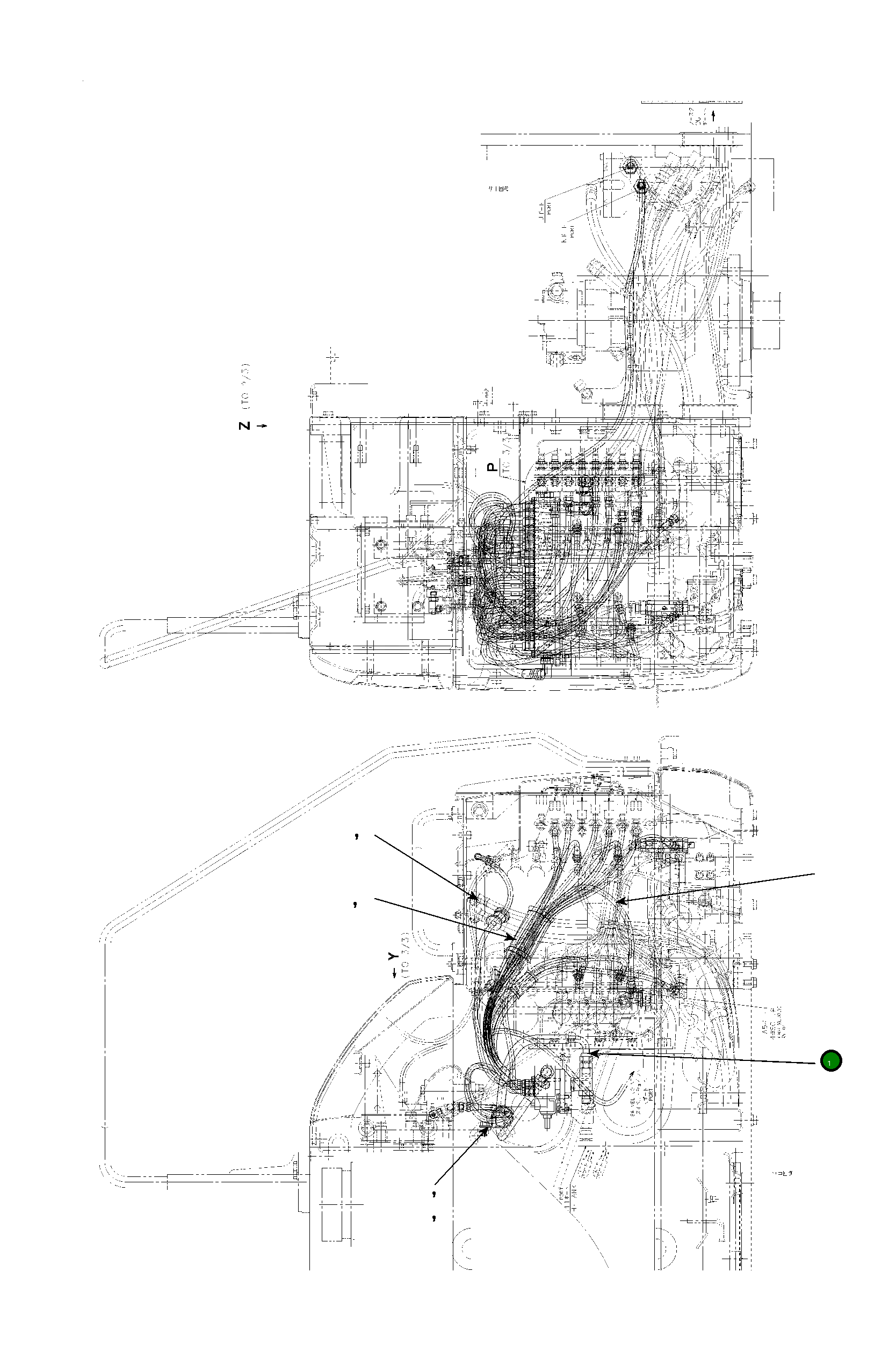 Шланг 02763-004A9 Komatsu