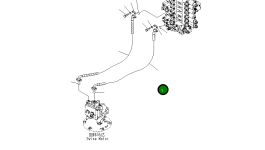 Шланг 206-62-21120 Komatsu