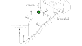 Шланг 07103-A0339 Komatsu