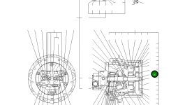 Шестерня YM172423-73420 Komatsu