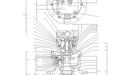 Шестерня YM172425-73360 Komatsu