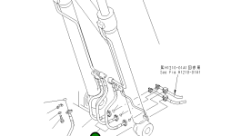 Шланг 208-62-73790 Komatsu